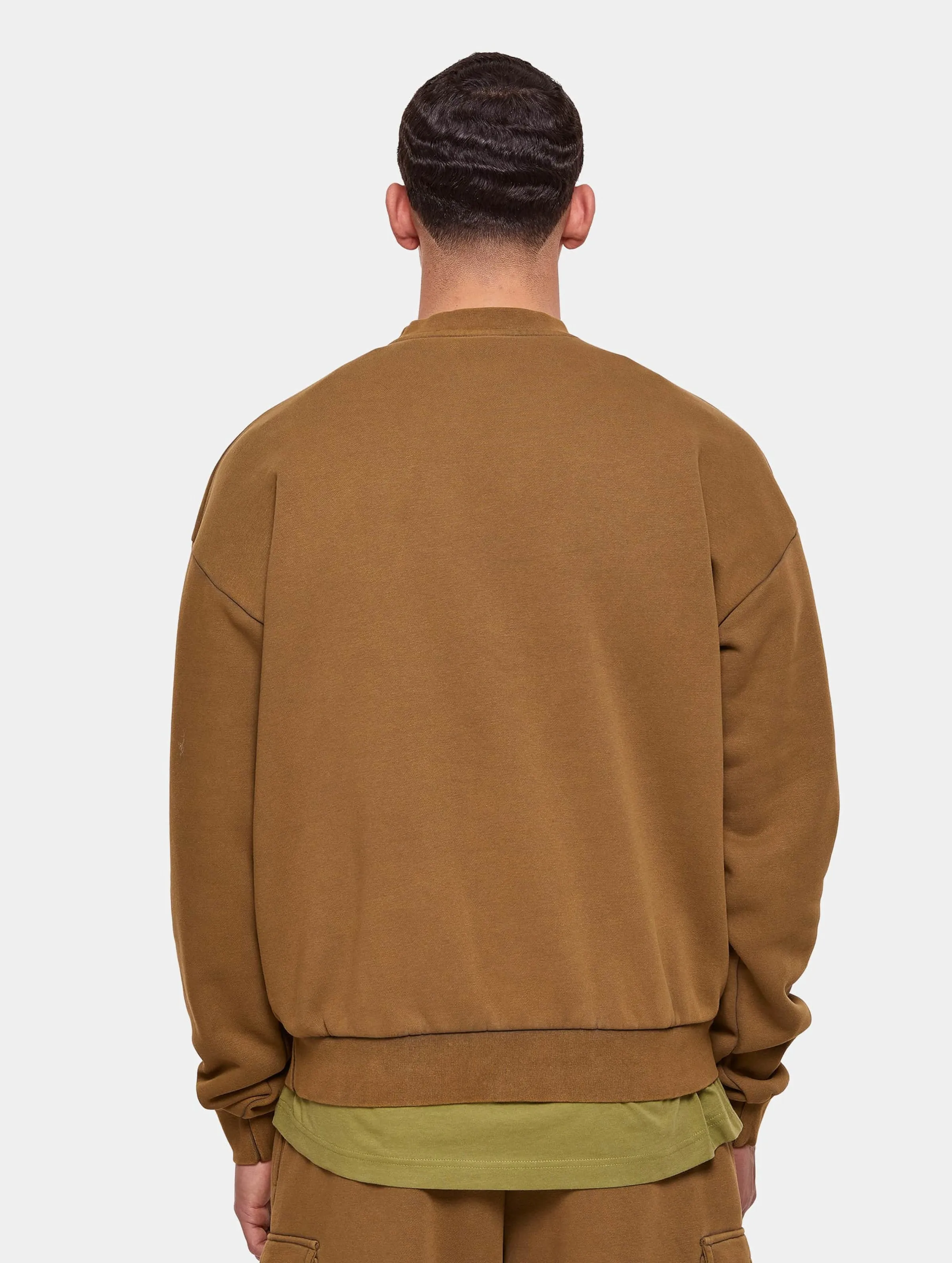 Urban Classics Acid Washed Crew
