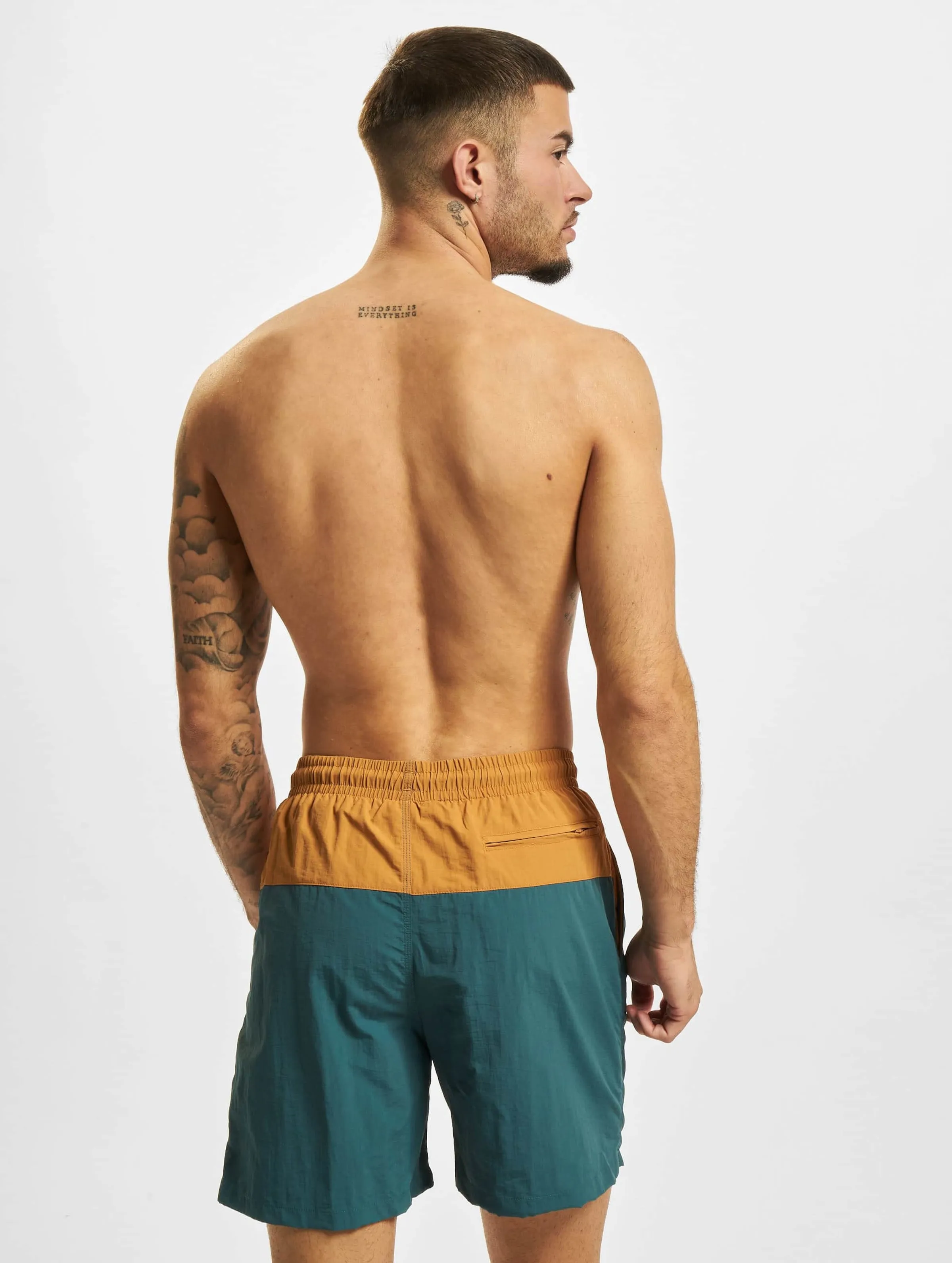 Urban Classics Block Swim Trunks