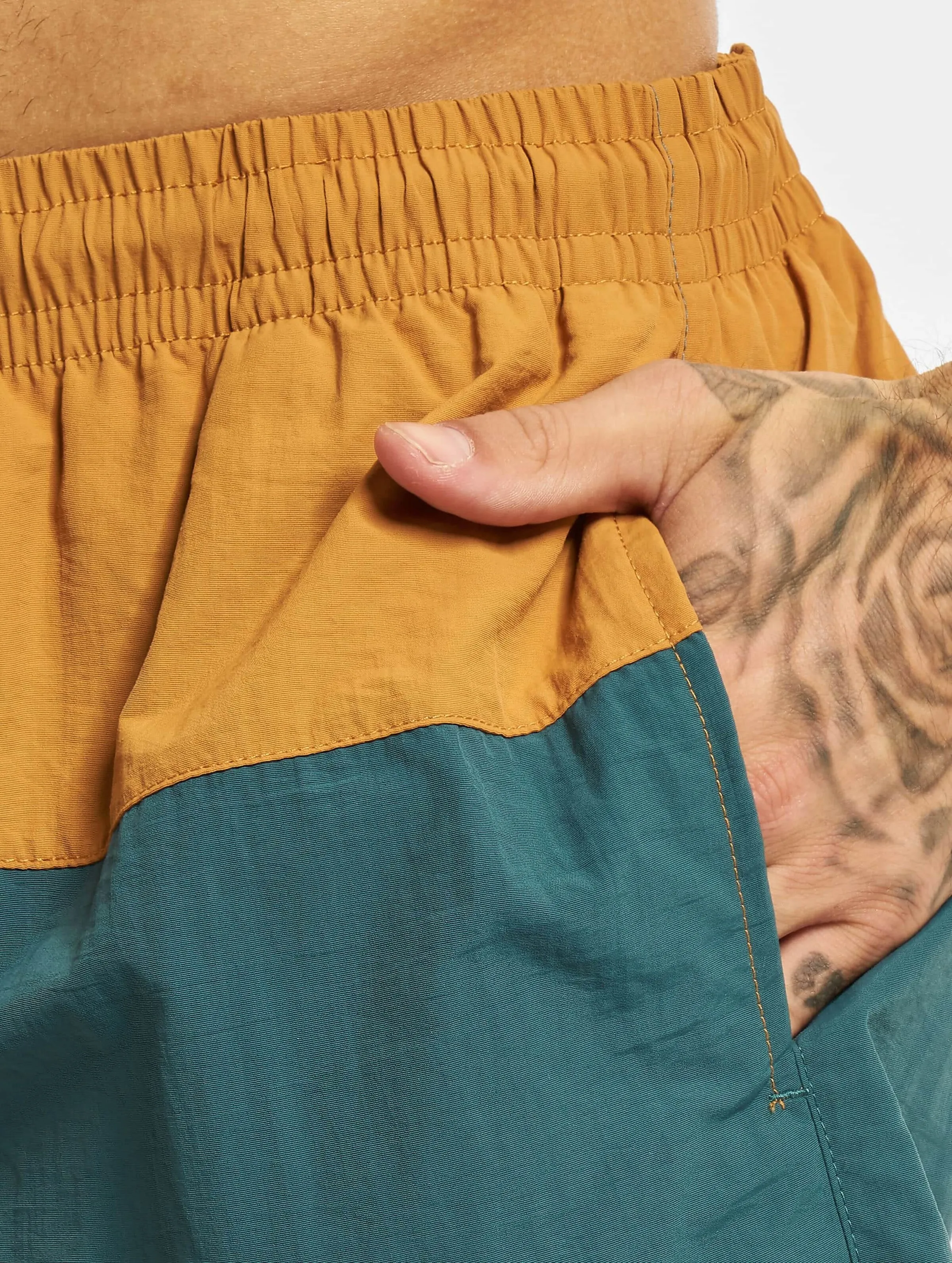 Urban Classics Block Swim Trunks