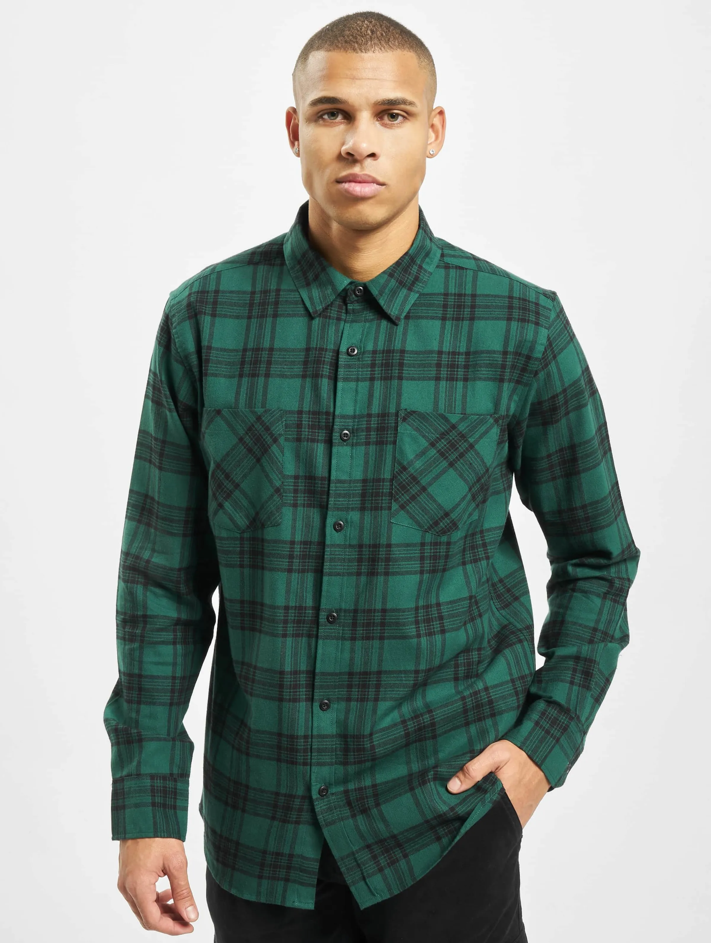 Urban Classics Checked 7 Flanell