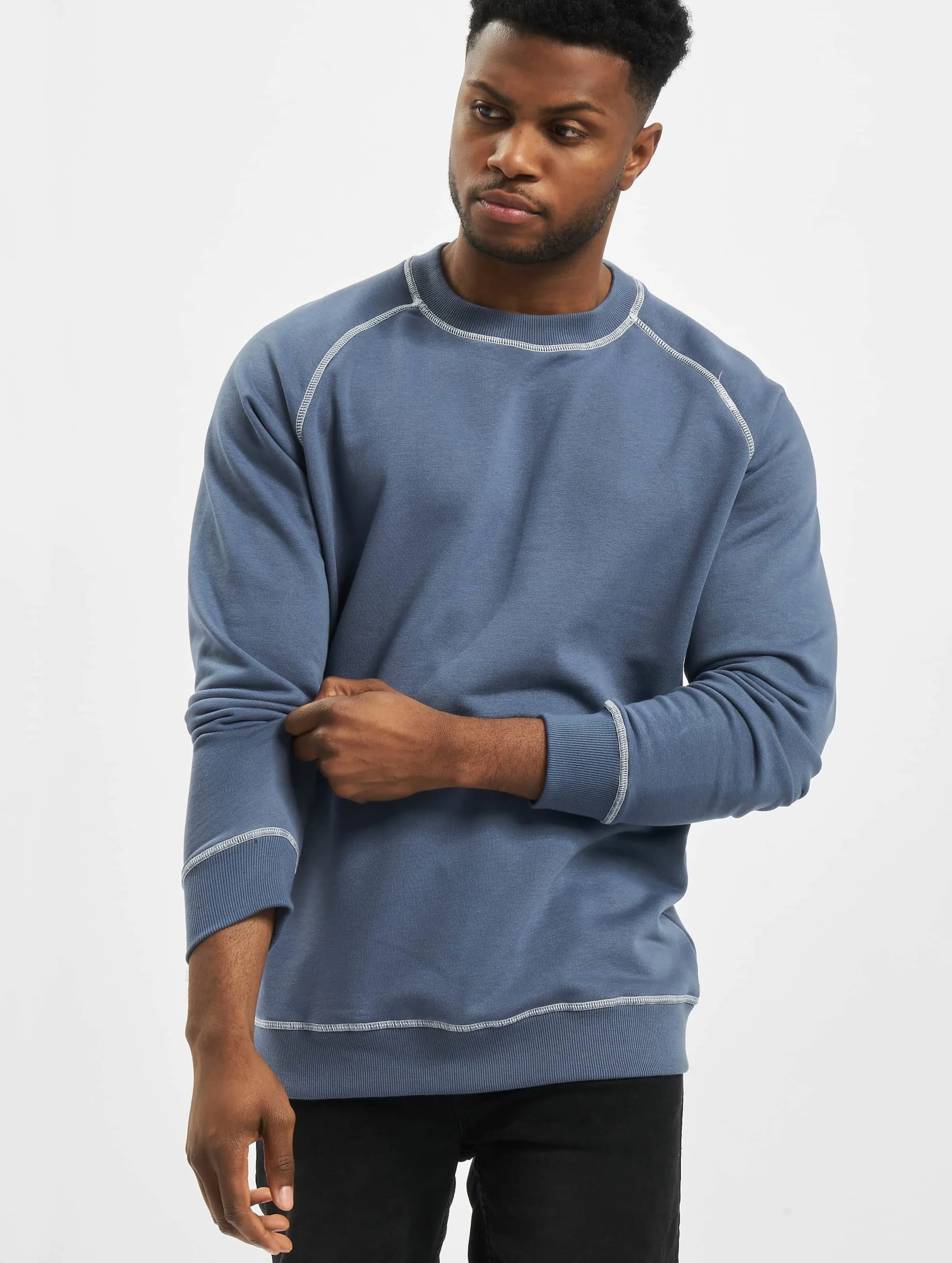 Urban Classics Contrast Stitching Crew