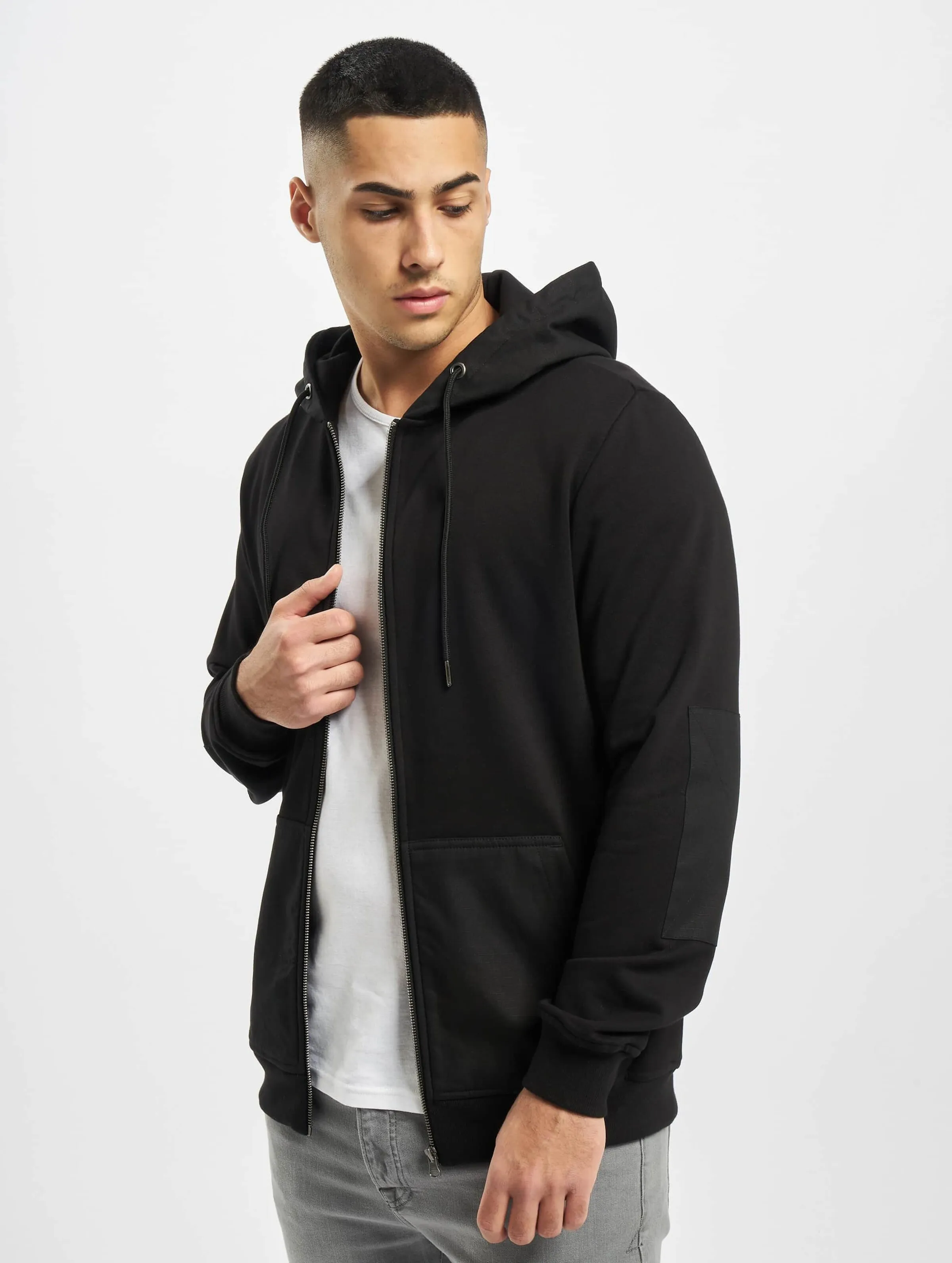 Urban Classics Farbic Mix Zip