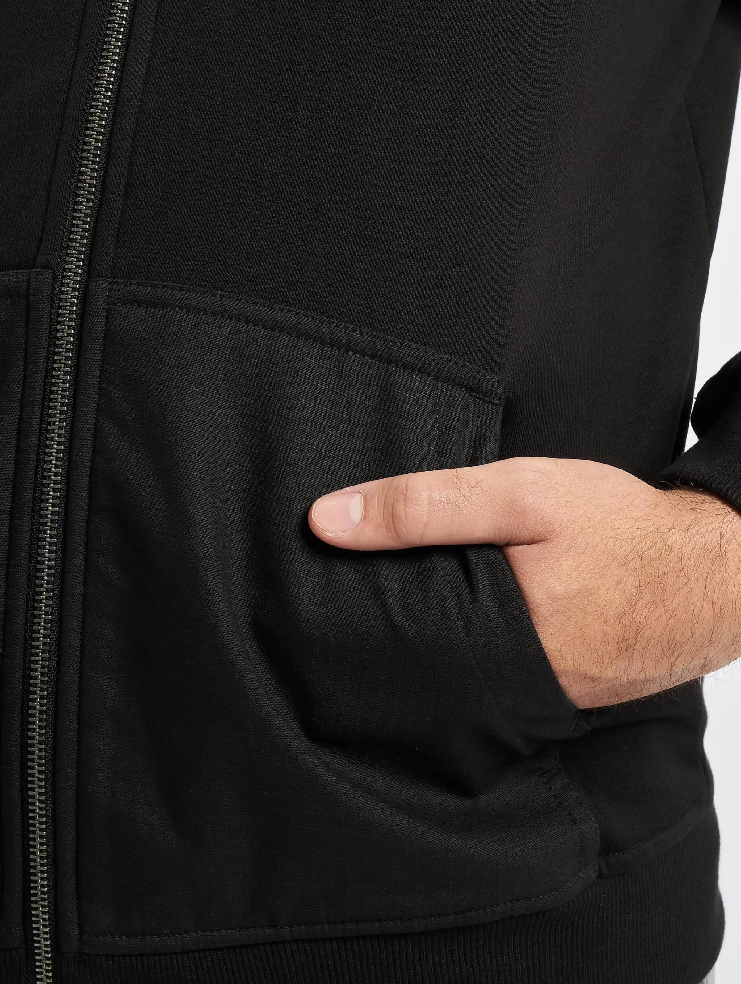 Urban Classics Farbic Mix Zip