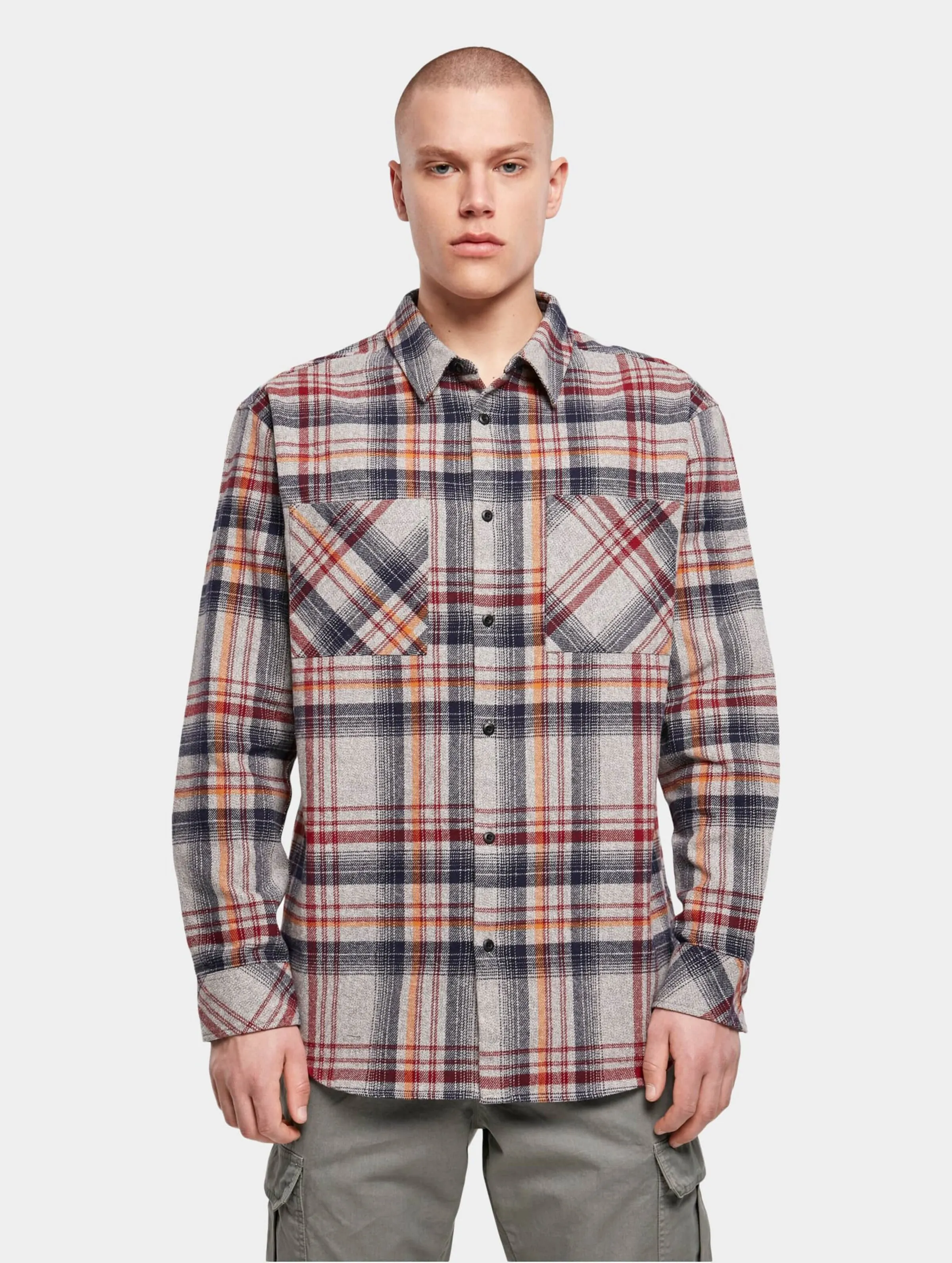 Urban Classics Heavy Curved Oversized Checked