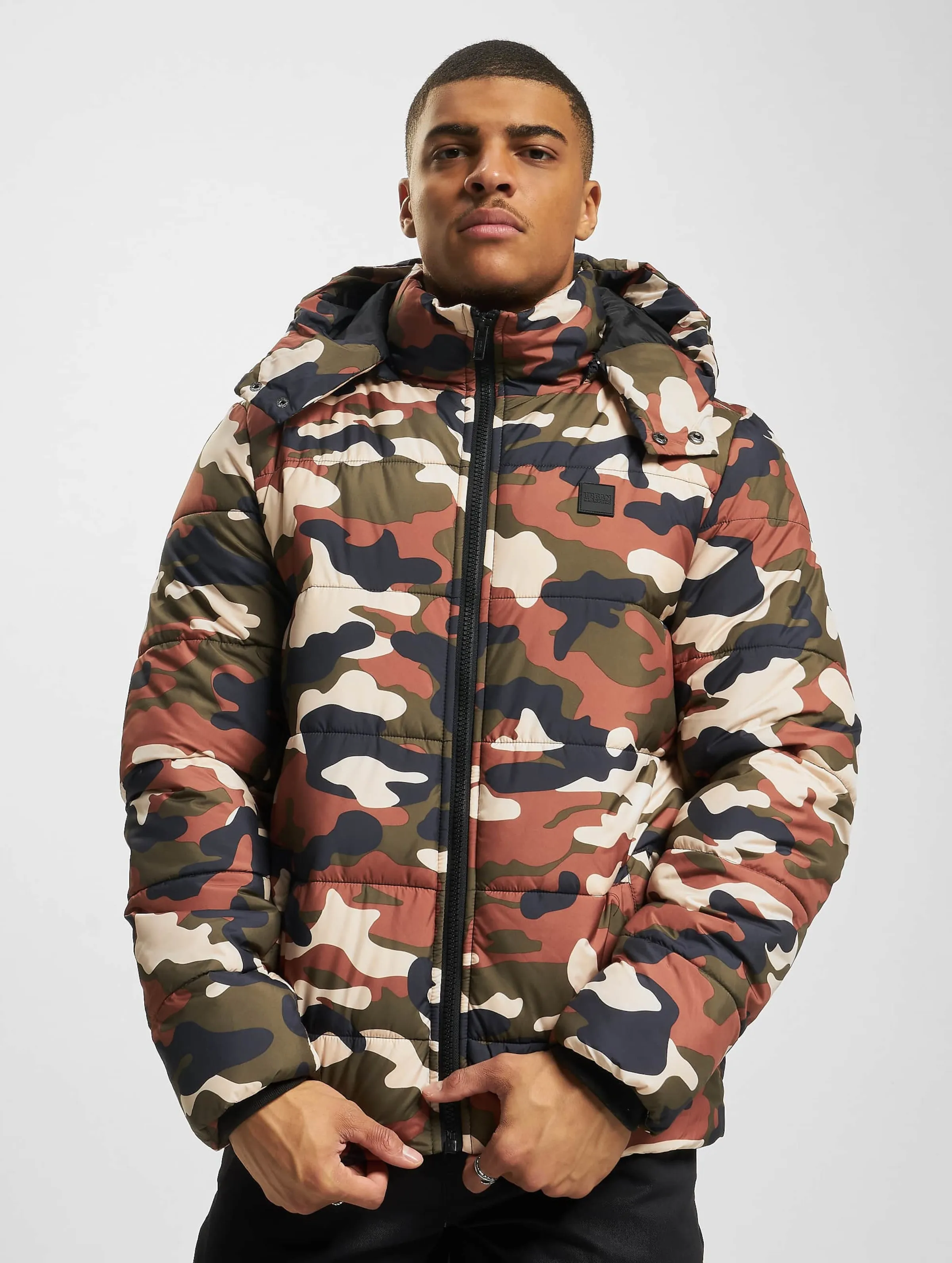 Urban Classics Hooded Camo