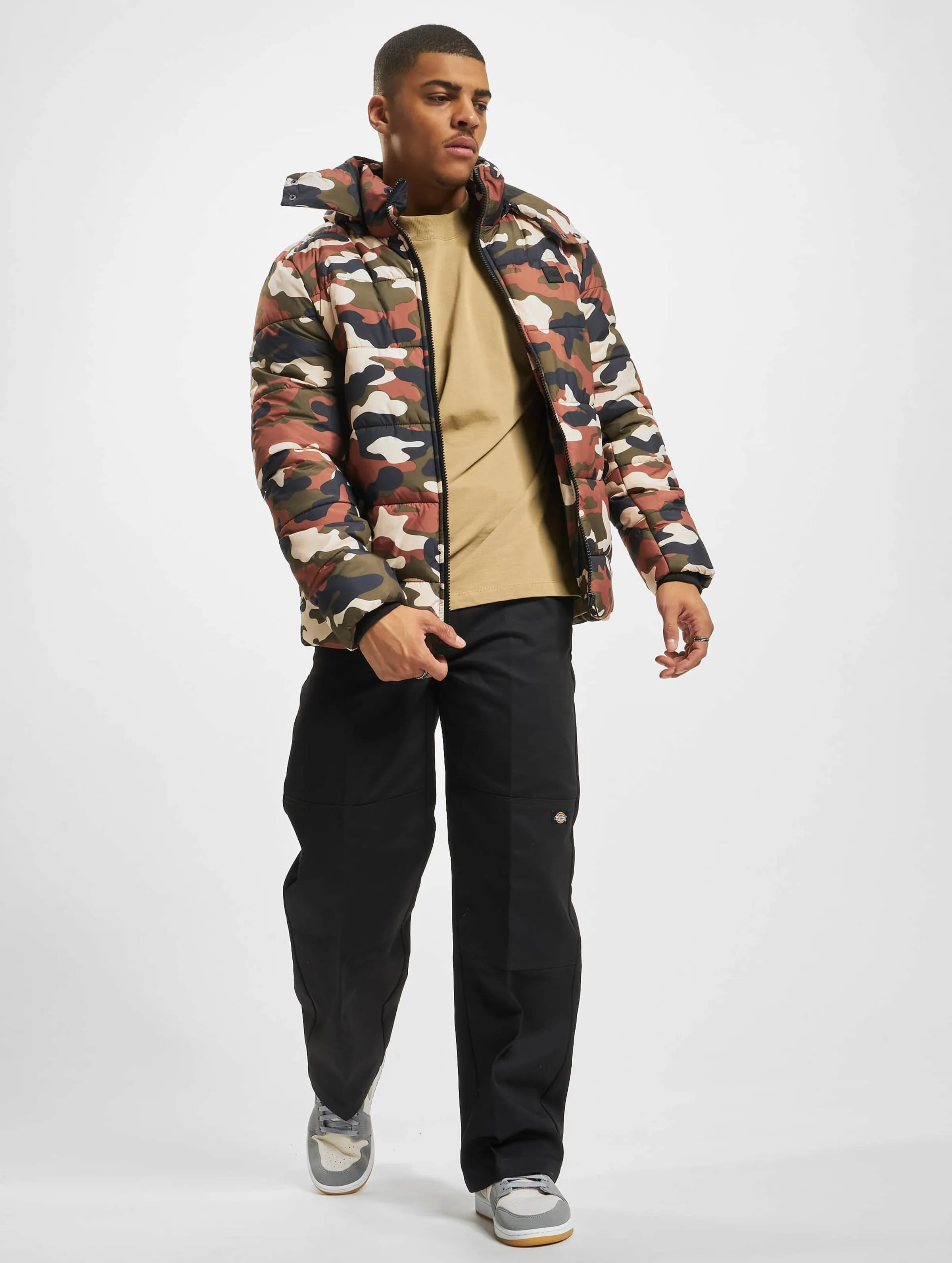 Urban Classics Hooded Camo