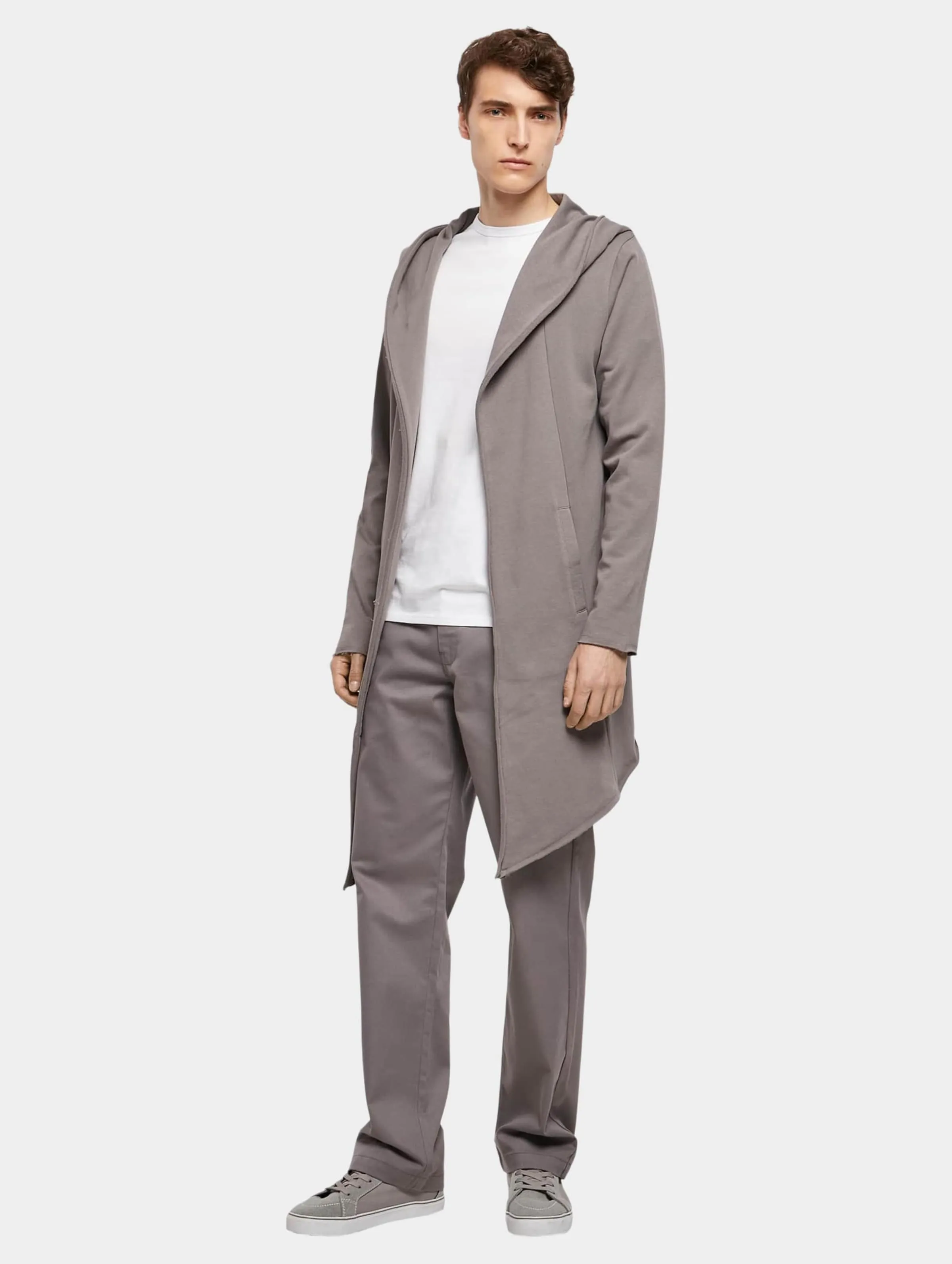 Urban Classics Long Hooded Open Edge