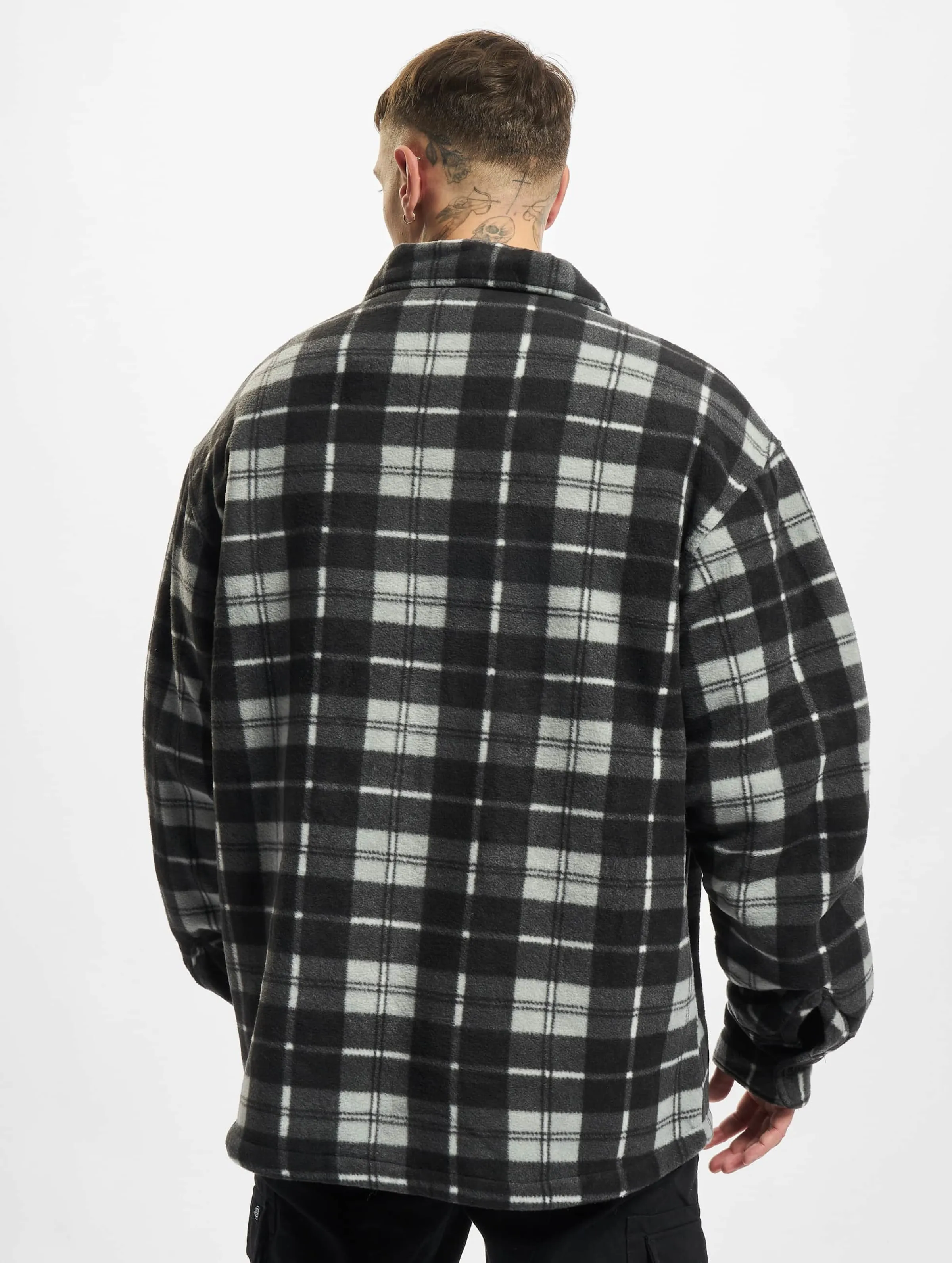 Urban Classics Plaid Teddy Lined