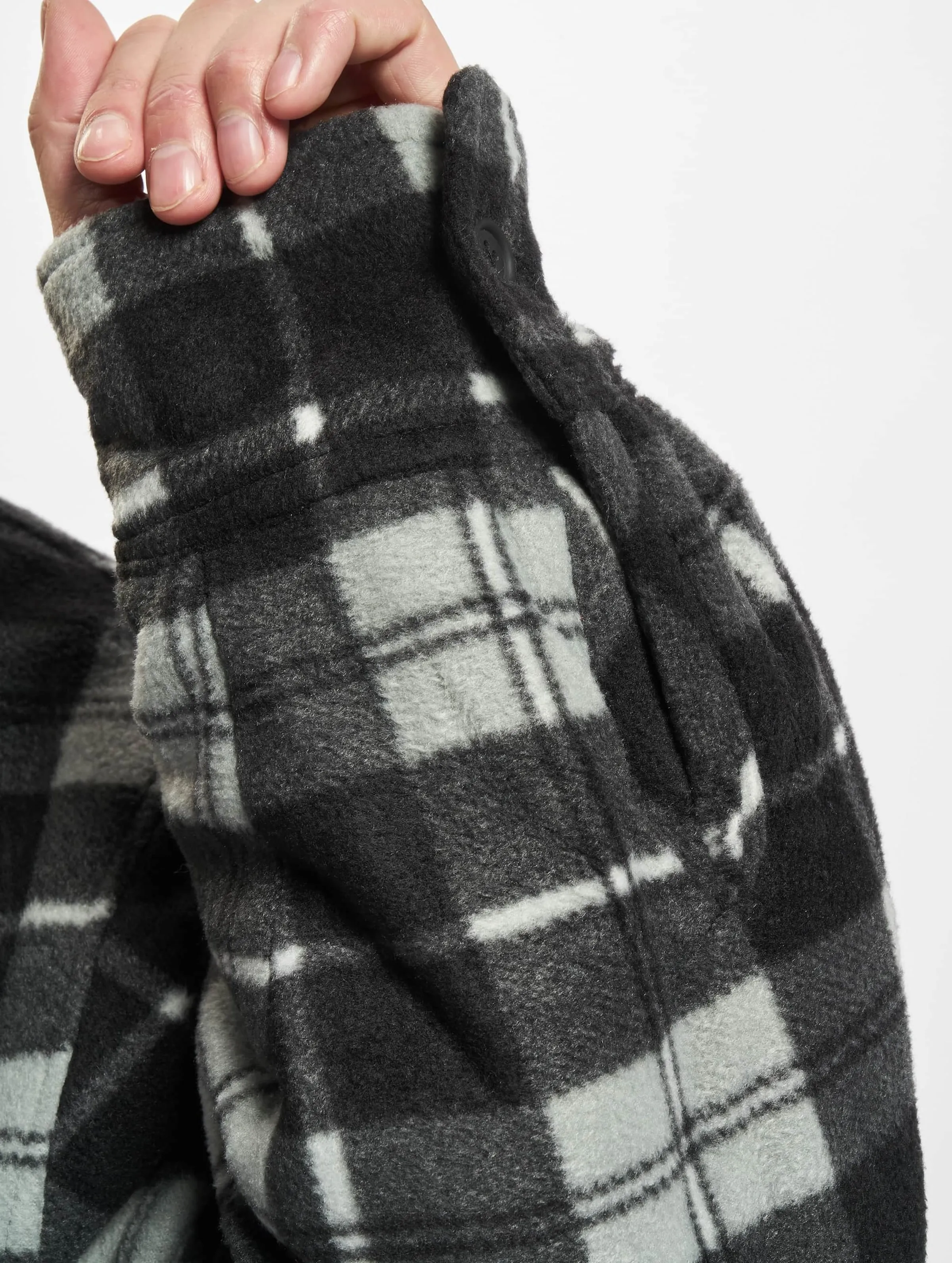 Urban Classics Plaid Teddy Lined