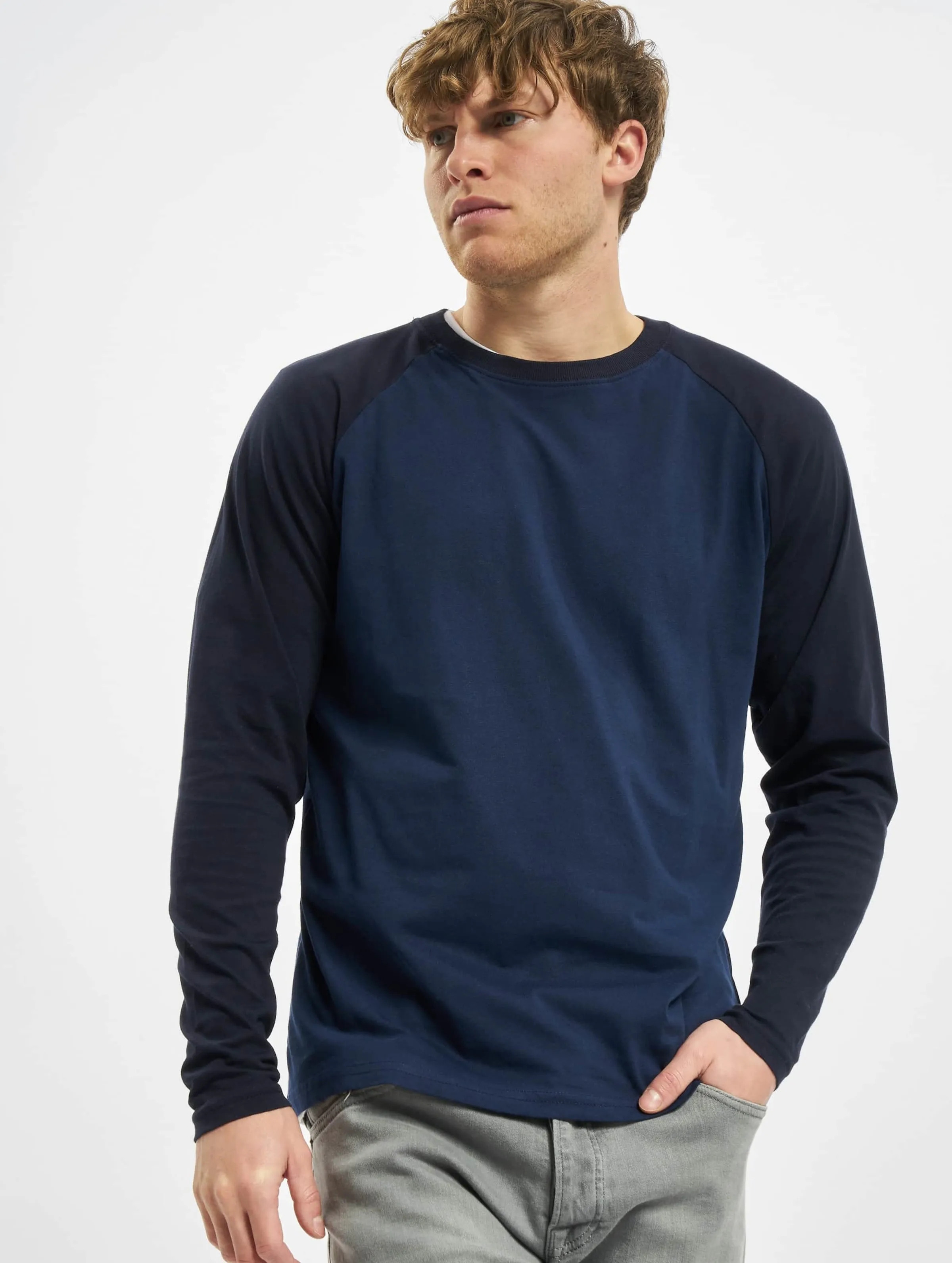 Urban Classics Raglan Contrast LS