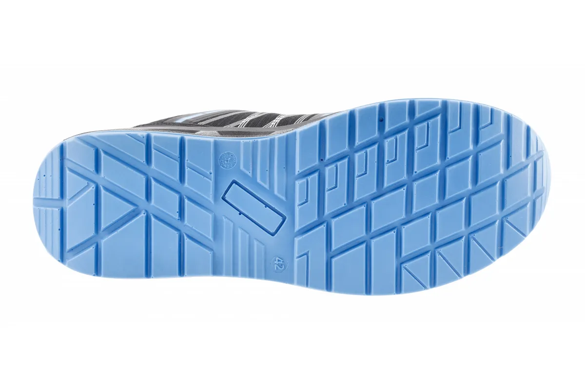 WARNOW zapatos de seguridad RIPSTOP S1PL SR FO negro/azul 40