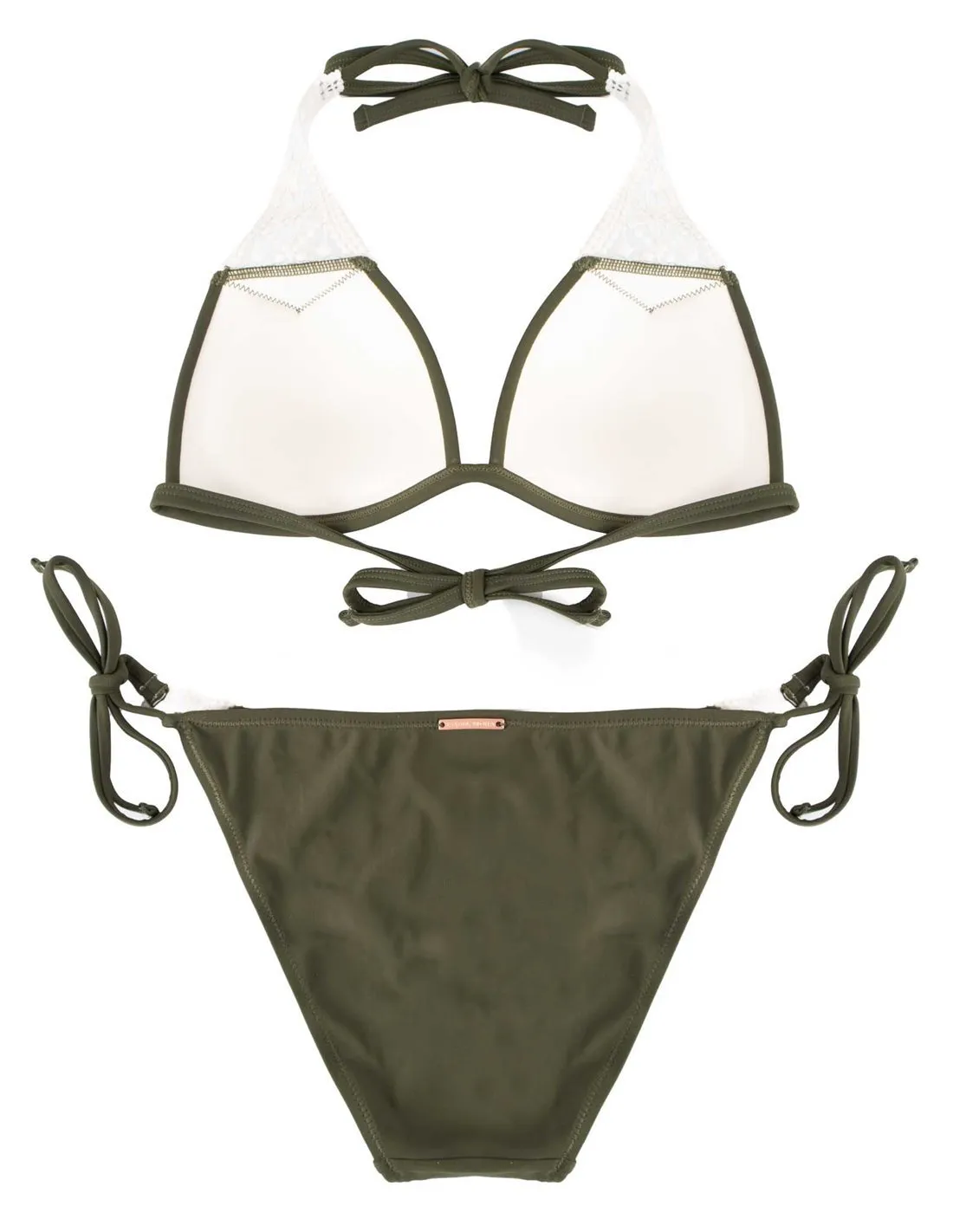YSABEL MORA  CONJUNTO BIKINI VERDE 82539 MUJER
