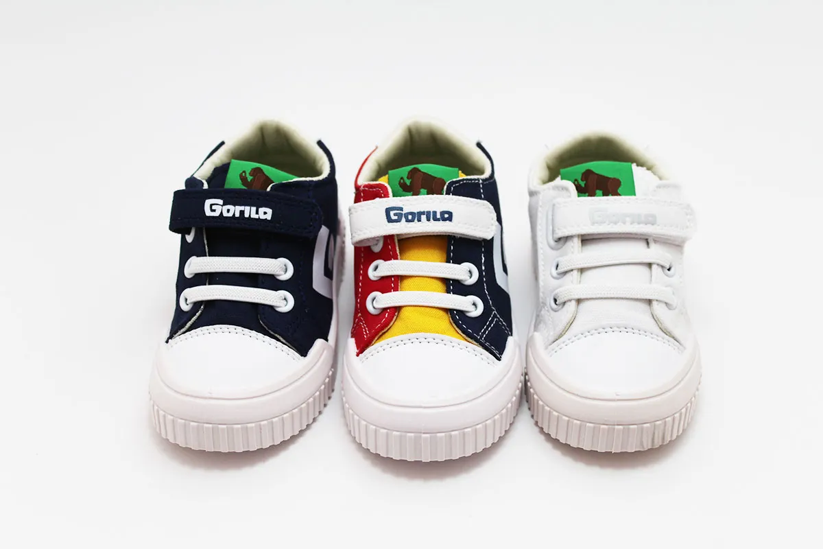 Zapatilla lona niños Gorila