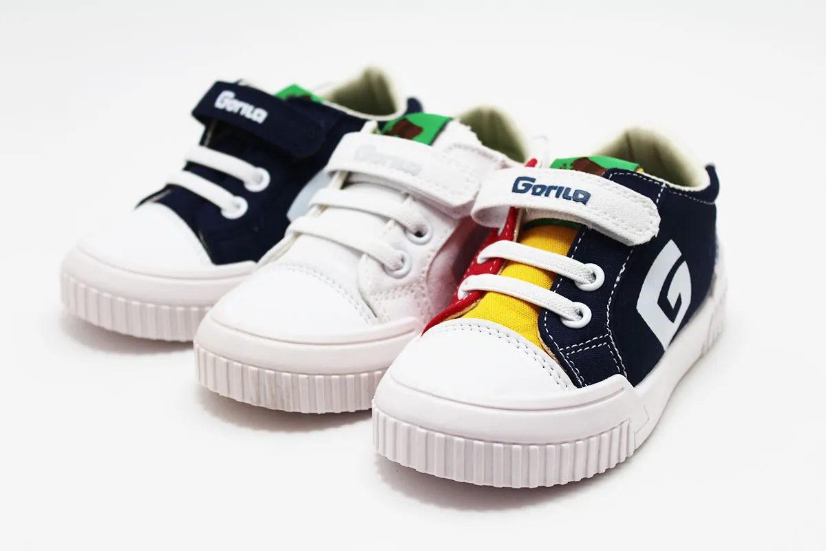 Zapatilla lona niños Gorila