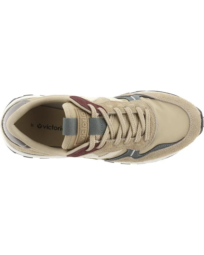 Zapatillas deporte VICTORIA  de Mujer DEPORTIVA 1156107 LUNA NAYLON  BEIGE