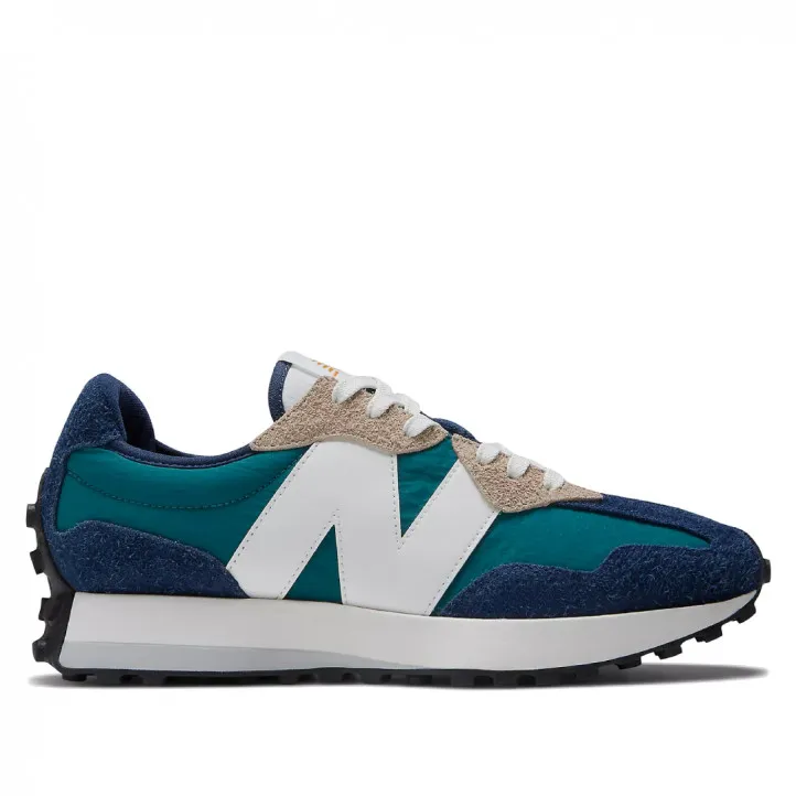 Zapatillas deportivas New Balance 327 navy con vintage teal