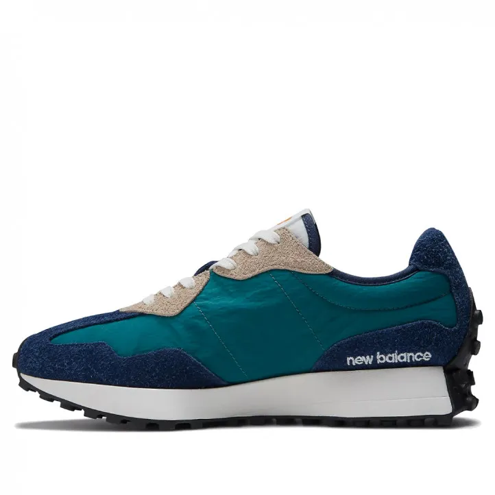 Zapatillas deportivas New Balance 327 navy con vintage teal