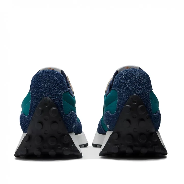 Zapatillas deportivas New Balance 327 navy con vintage teal
