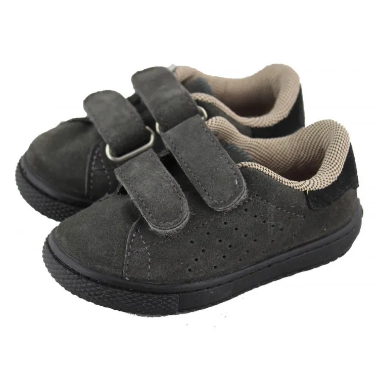 Zapatillas velcro serraje