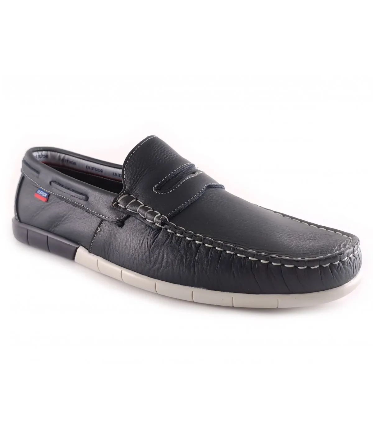 Zapato para hombre estilo kiowa en color azul marino
