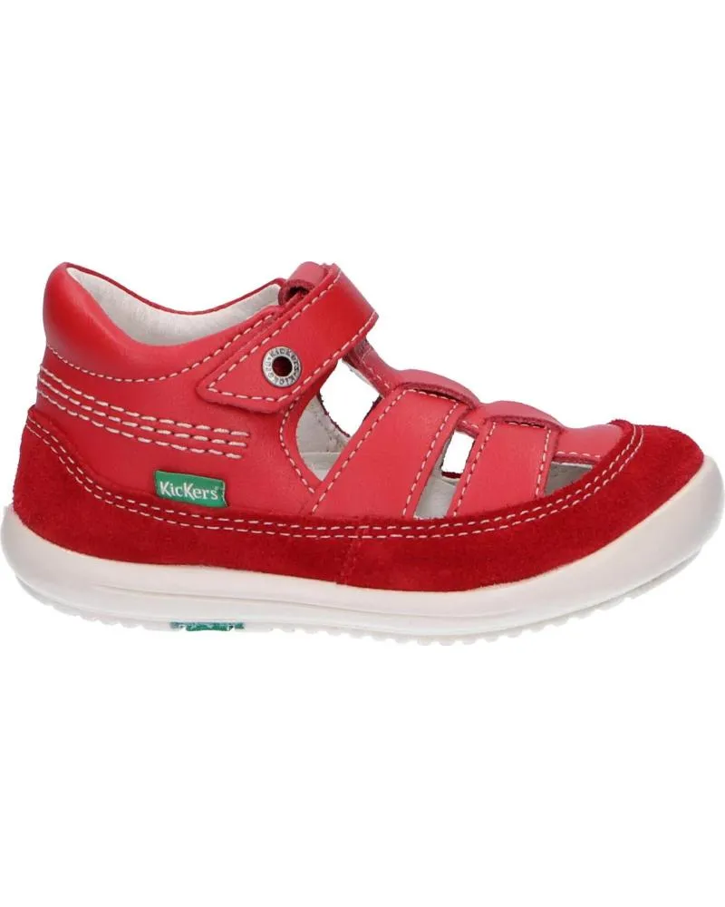 ZAPATOS DE NIñO KICKERS 78427010 KITS 41 ROUGE