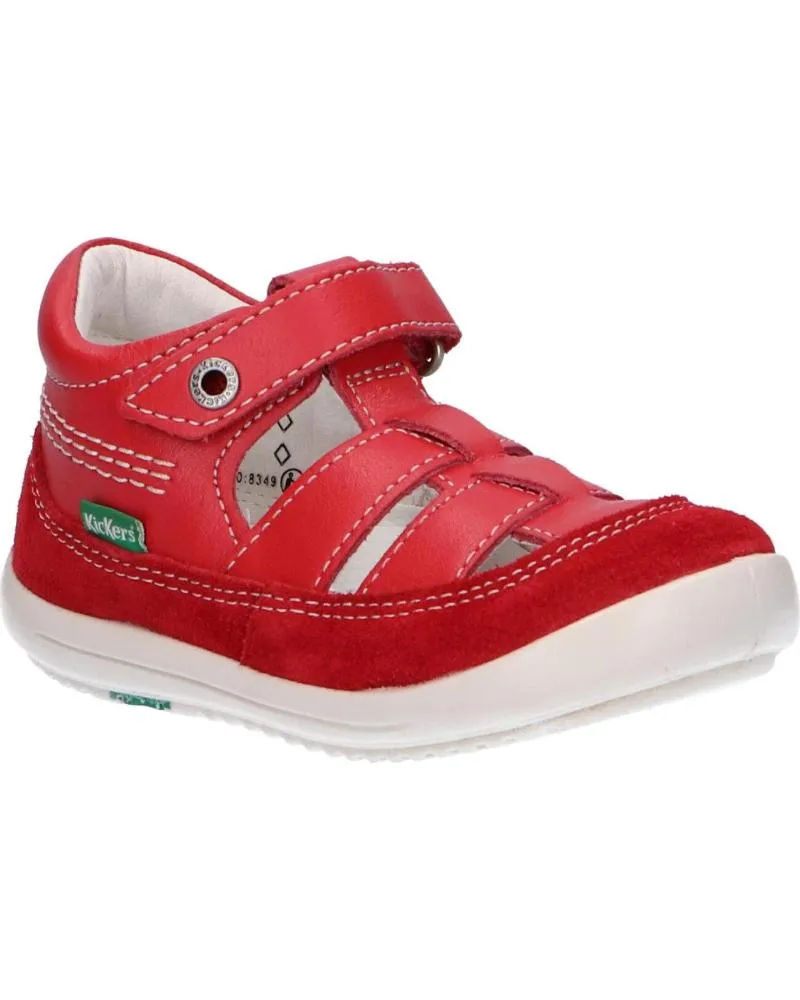 ZAPATOS DE NIñO KICKERS 78427010 KITS 41 ROUGE