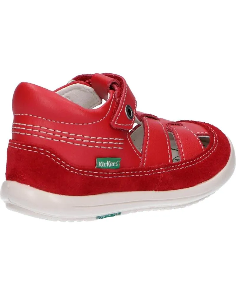ZAPATOS DE NIñO KICKERS 78427010 KITS 41 ROUGE