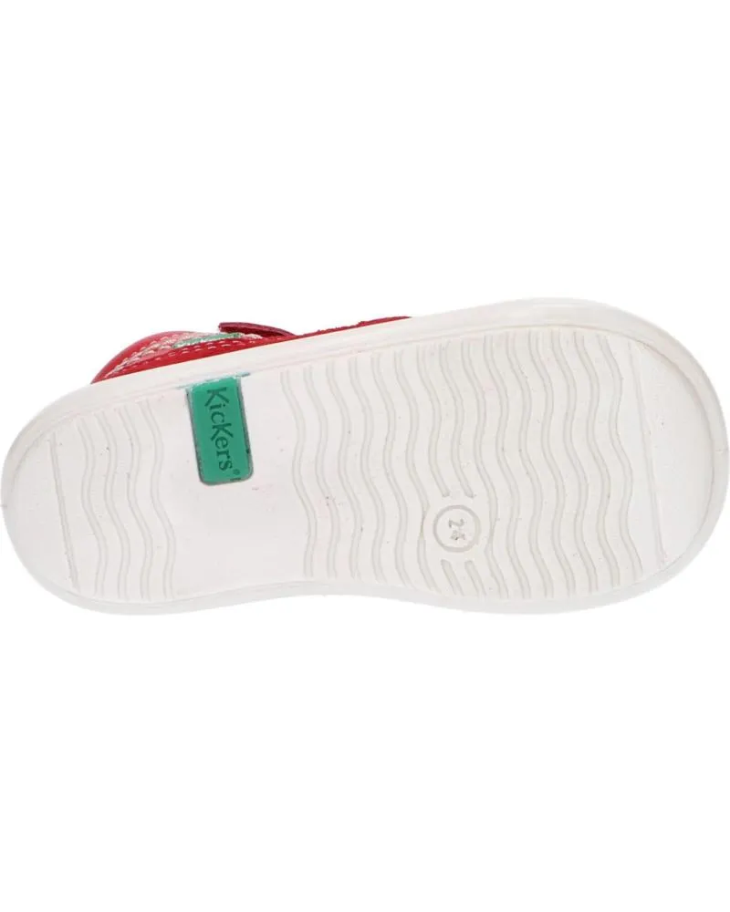 ZAPATOS DE NIñO KICKERS 78427010 KITS 41 ROUGE