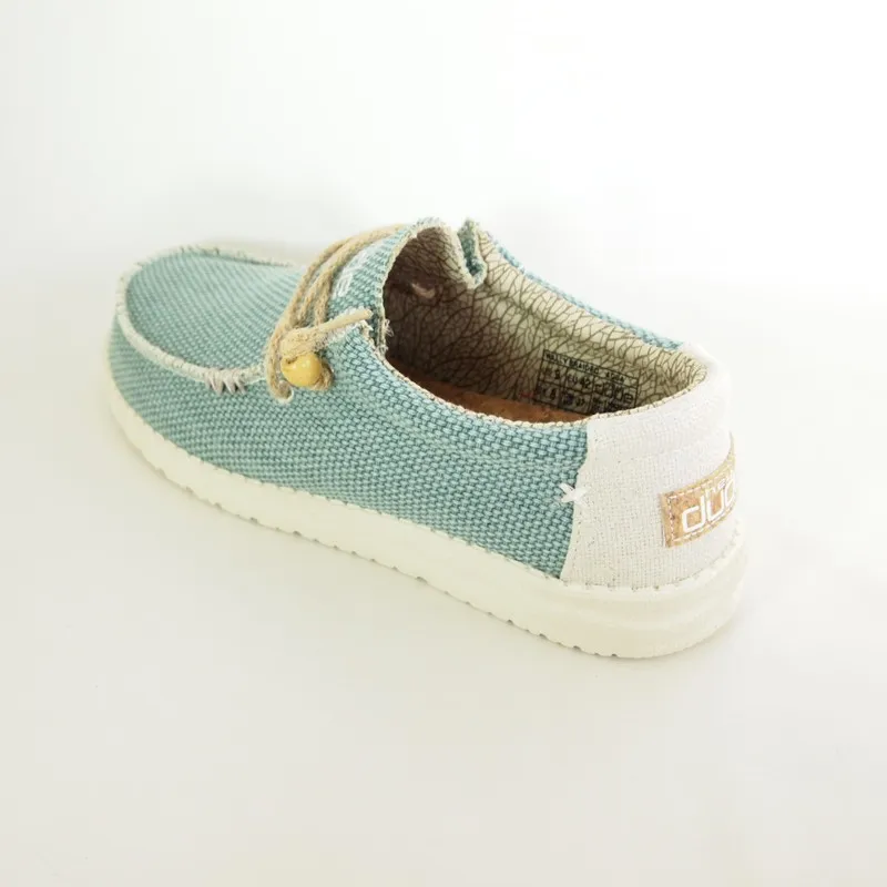 Zapatos Hey Dude 110622 Wally Braided Aqua
