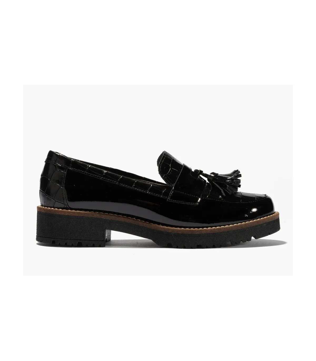 Zapatos mocasín con borlas